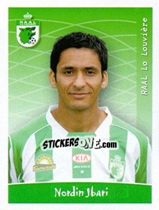 Sticker Nordin Jbari - Football Belgium 2005-2006 - Panini