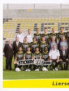Sticker Elftal / Équipe - Football Belgium 2005-2006 n. 212 - Panini