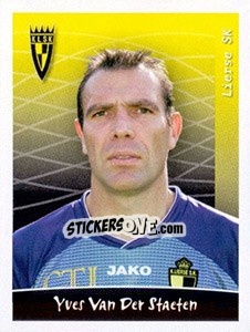 Figurina Yves Van Der Staeten - Football Belgium 2005-2006 - Panini