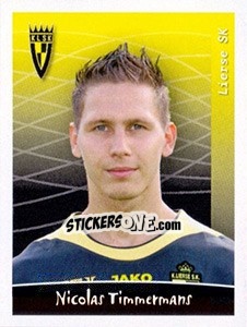 Figurina Nicolas Timmermans - Football Belgium 2005-2006 - Panini