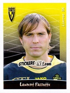 Cromo Laurent Fassotte - Football Belgium 2005-2006 n. 218 - Panini