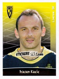 Sticker Hasan Kacic - Football Belgium 2005-2006 - Panini