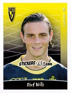 Sticker Stef Wils - Football Belgium 2005-2006 - Panini
