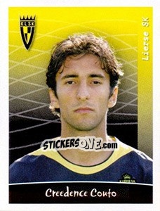 Cromo Creedence Couto - Football Belgium 2005-2006 n. 229 - Panini