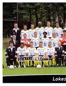 Sticker Elftal / Équipe - Football Belgium 2005-2006 - Panini