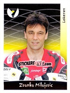 Cromo Zvonko Milojevic - Football Belgium 2005-2006 - Panini