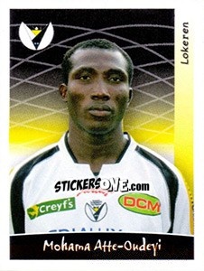 Figurina Mohama Atte-Oudeyi - Football Belgium 2005-2006 - Panini