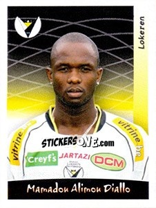 Sticker Mamadou Alimou Diallo - Football Belgium 2005-2006 - Panini