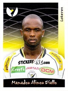 Sticker Mamadou Alimou Diallo - Football Belgium 2005-2006 n. 242 - Panini