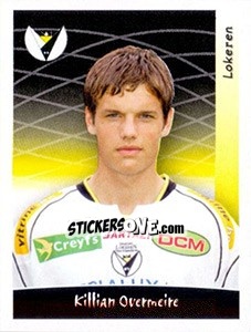 Sticker Killian Overmeire - Football Belgium 2005-2006 - Panini