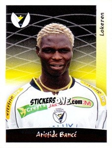 Cromo Aristide Bancé - Football Belgium 2005-2006 n. 252 - Panini
