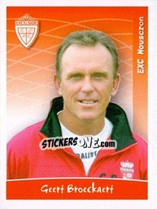 Figurina Geert Broeckaert - Football Belgium 2005-2006 n. 256 - Panini