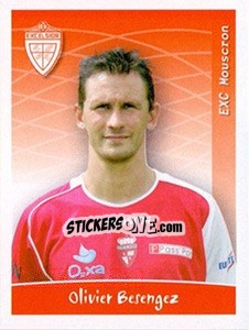Sticker Olivier Besengez - Football Belgium 2005-2006 - Panini