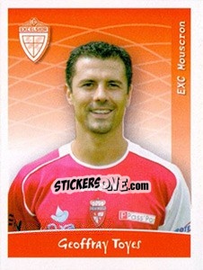 Sticker Geoffray Toyes - Football Belgium 2005-2006 - Panini
