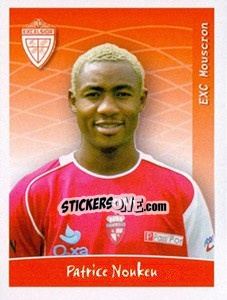 Sticker Patrice Noukeu - Football Belgium 2005-2006 - Panini