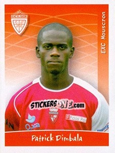 Sticker Patrick Dimbala - Football Belgium 2005-2006 - Panini