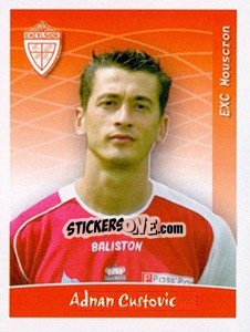 Sticker Adnan Custovic - Football Belgium 2005-2006 - Panini