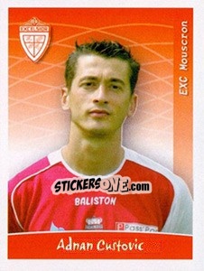 Figurina Adnan Custovic - Football Belgium 2005-2006 n. 270 - Panini