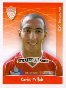 Sticker Karim Fellahi - Football Belgium 2005-2006 - Panini