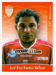 Sticker José Dos Santos Tailson - Football Belgium 2005-2006 - Panini