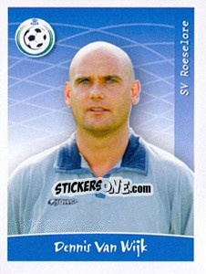 Sticker Dennis Van Wijk - Football Belgium 2005-2006 - Panini