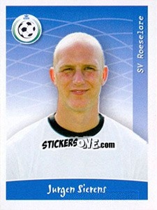 Sticker Jurgen Sierens - Football Belgium 2005-2006 - Panini
