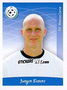 Cromo Jurgen Sierens - Football Belgium 2005-2006 n. 278 - Panini