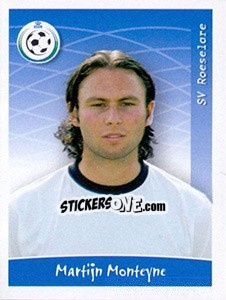 Sticker Martijn Monteyne - Football Belgium 2005-2006 - Panini