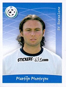 Cromo Martijn Monteyne - Football Belgium 2005-2006 n. 279 - Panini
