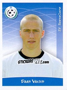 Sticker Daan Vaesen - Football Belgium 2005-2006 - Panini