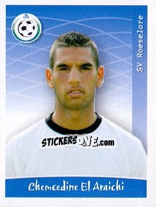 Sticker Chemcedine El Araichi - Football Belgium 2005-2006 n. 282 - Panini