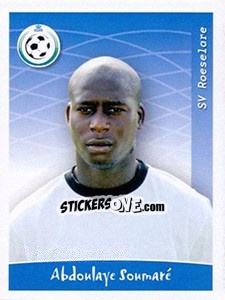 Figurina Abdoulaye Soumaré - Football Belgium 2005-2006 - Panini