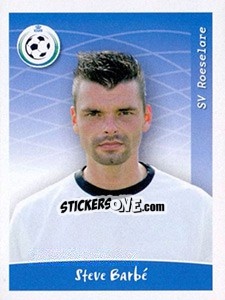 Sticker Steve Barbé - Football Belgium 2005-2006 n. 289 - Panini