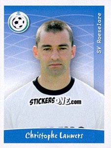 Sticker Christophe Lauwers - Football Belgium 2005-2006 n. 293 - Panini