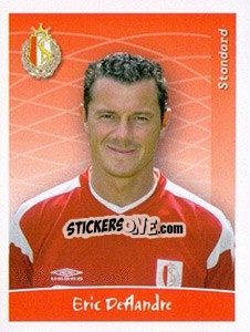 Sticker Eric Deflandre - Football Belgium 2005-2006 n. 300 - Panini