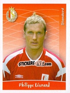 Sticker Philippe Léonard - Football Belgium 2005-2006 - Panini