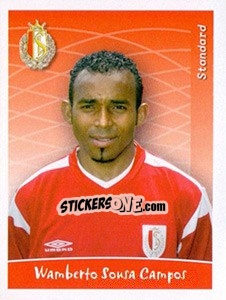 Figurina Wamberto Sousa Campos - Football Belgium 2005-2006 - Panini