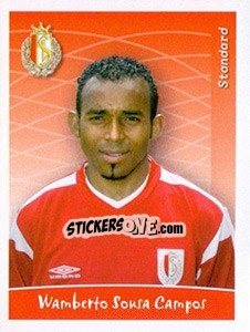 Sticker Wamberto Sousa Campos - Football Belgium 2005-2006 n. 310 - Panini