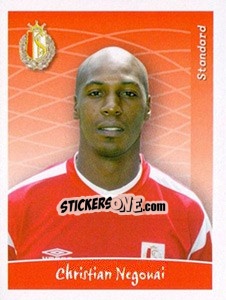 Sticker Christian Negouai - Football Belgium 2005-2006 - Panini