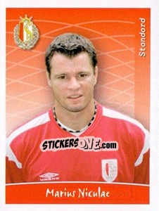 Sticker Marius Niculae - Football Belgium 2005-2006 n. 312 - Panini