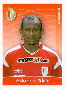 Sticker Mohammed Tchite - Football Belgium 2005-2006 - Panini