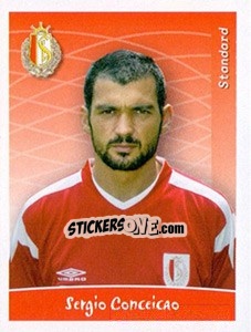 Sticker Sergio Conceicao - Football Belgium 2005-2006 n. 314 - Panini