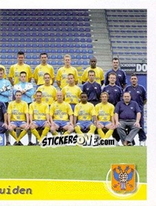 Sticker Elftal / Équipe