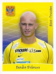 Sticker Sander Debroux - Football Belgium 2005-2006 n. 321 - Panini