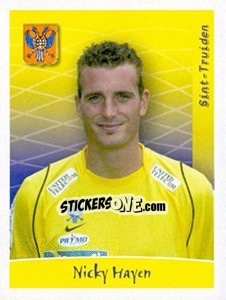 Sticker Nicky Hayen - Football Belgium 2005-2006 n. 325 - Panini