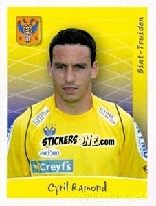 Sticker Cyril Ramond - Football Belgium 2005-2006 - Panini