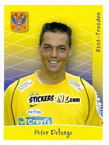 Sticker Peter Delorge - Football Belgium 2005-2006 - Panini