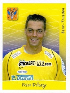 Sticker Peter Delorge - Football Belgium 2005-2006 n. 328 - Panini