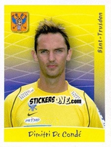 Sticker Dimitri De Condé - Football Belgium 2005-2006 - Panini