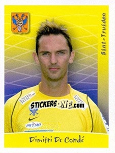 Sticker Dimitri De Condé - Football Belgium 2005-2006 n. 330 - Panini